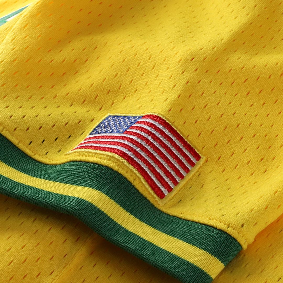 Athletics Mark McGwire Mitchell & Ness Authentic Batting Practice Jersey - Gold MLB Team Jersey Baseball Fan Apparel