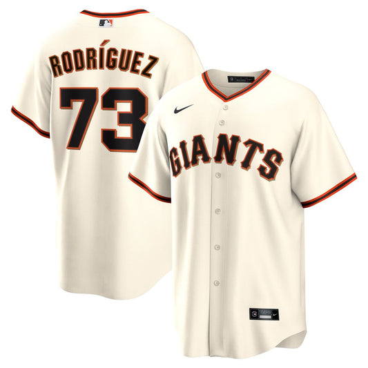 San Francisco Giants Randy Rodríguez Nike Home Replica Jersey - Cream MLB Team Jersey Baseball Fan Apparel