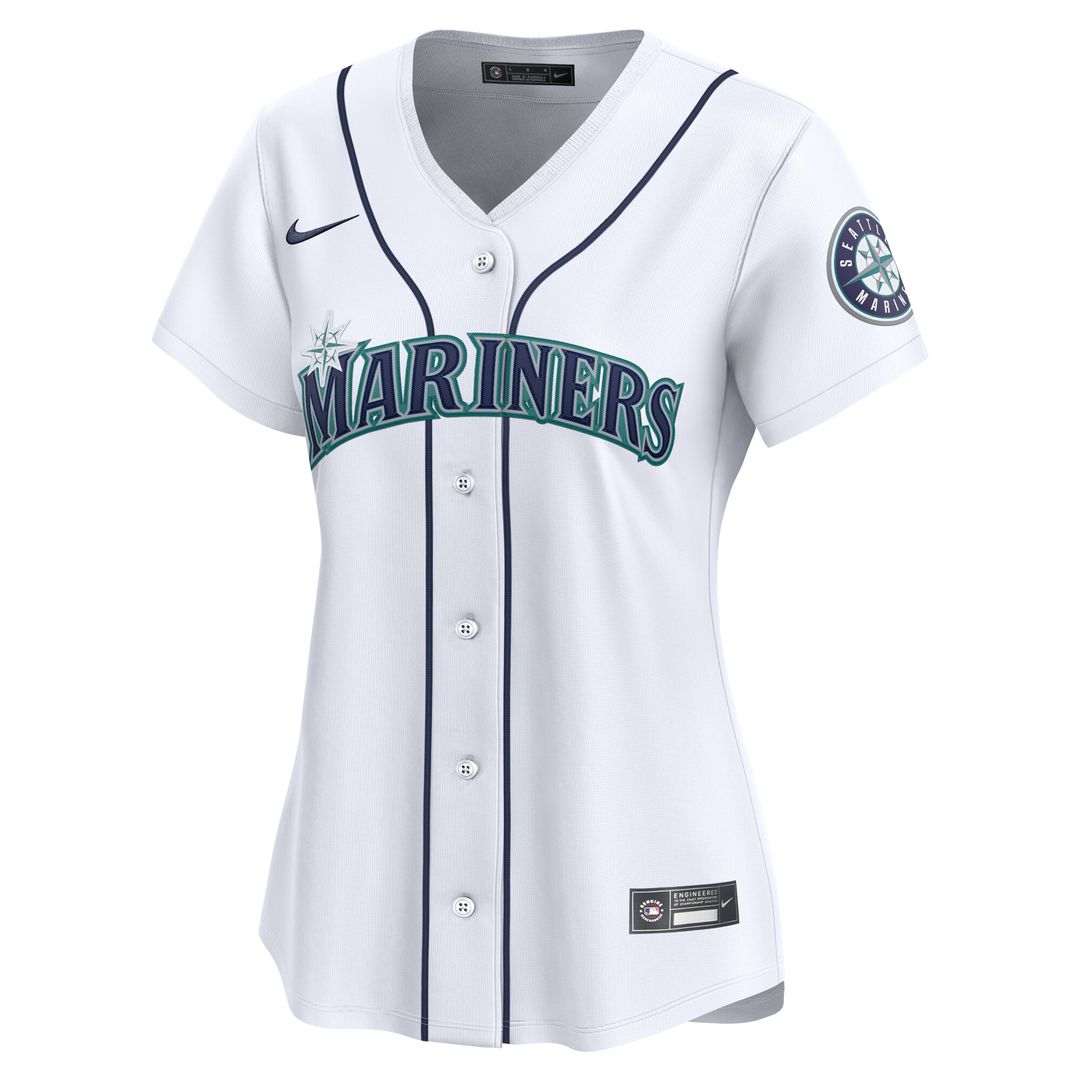 Seattle Mariners Randy Arozarena Nike Women's Home Limited Player Jersey - White MLB Team Jersey Baseball Fan Apparel