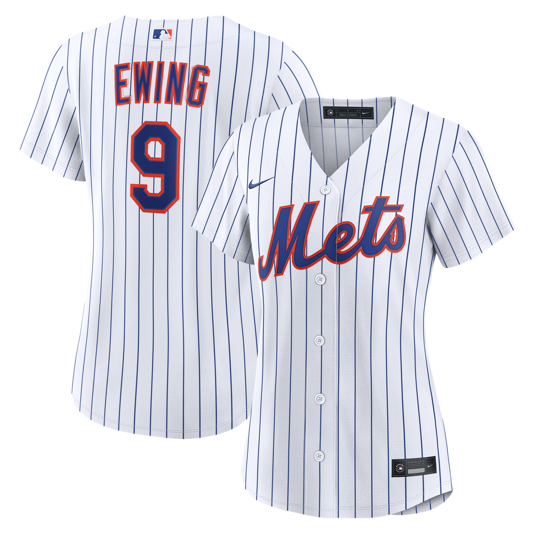 New York Mets AJ Ewing Nike Women's Home Replica Jersey - White MLB Team Jersey Baseball Fan Apparel