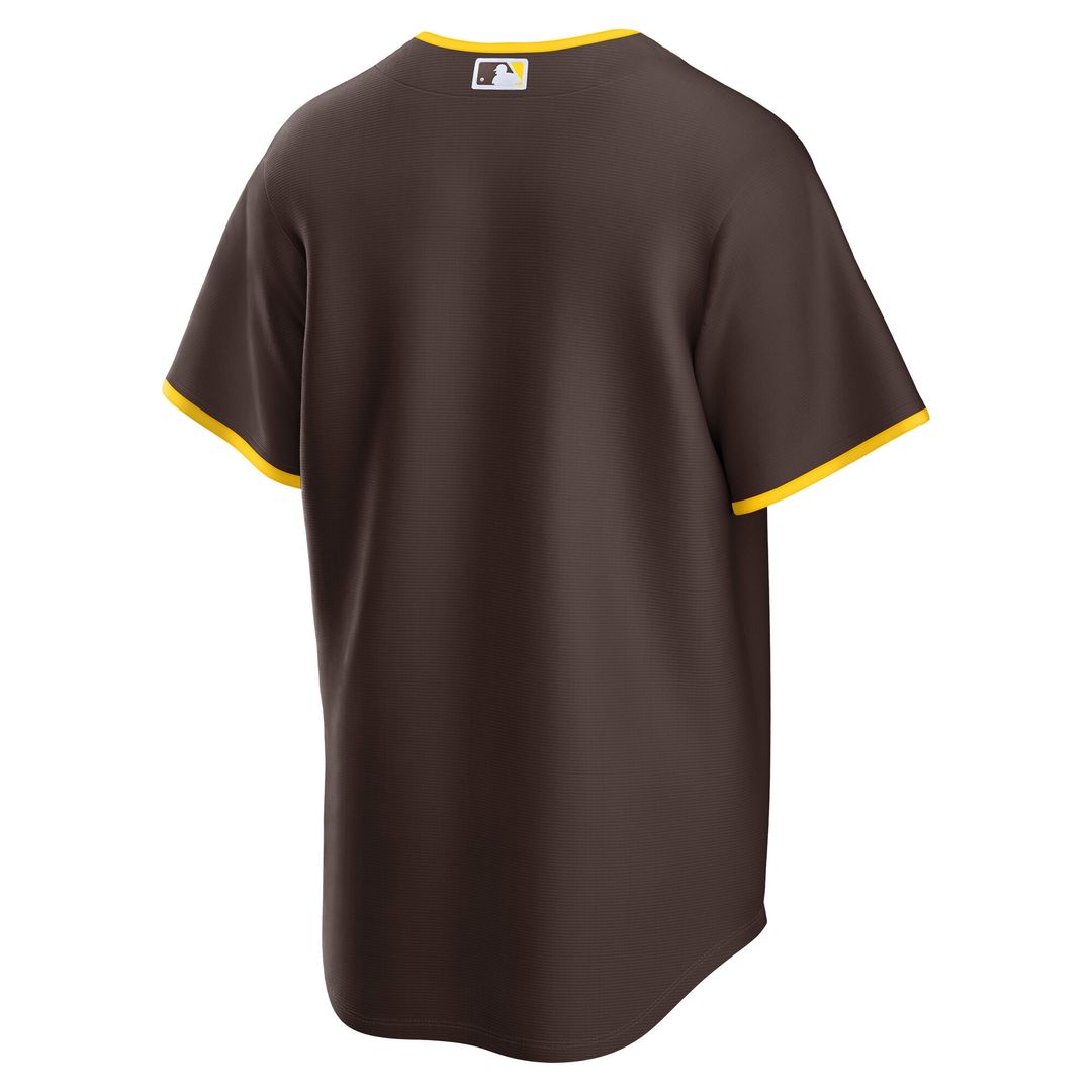 San Diego Padres Nike Road Replica Jersey - Brown MLB Team Jersey Baseball Fan Apparel