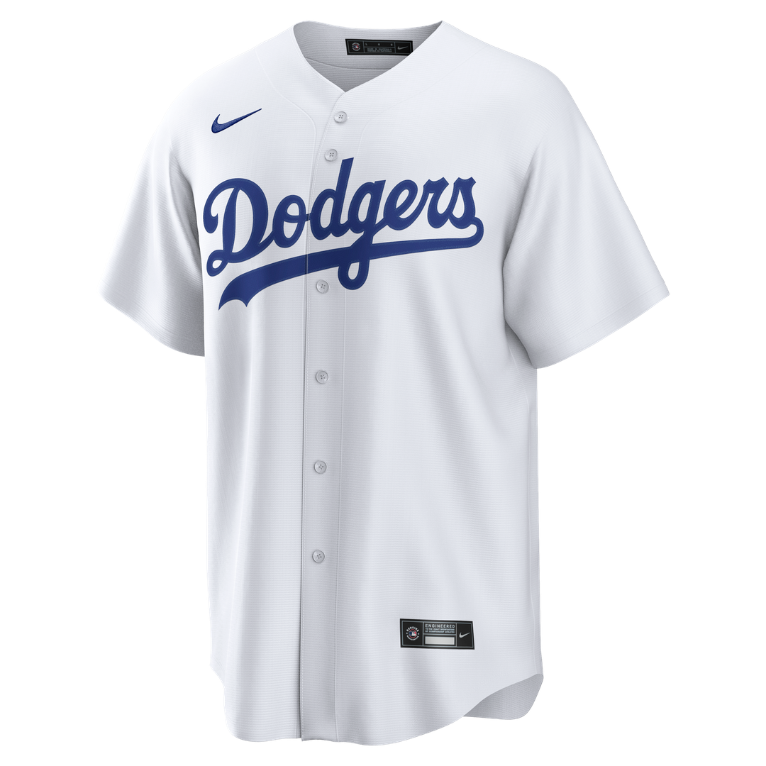 Los Angeles Dodgers Edwin Díaz Nike Home Replica Jersey - White MLB Team Jersey Baseball Fan Apparel