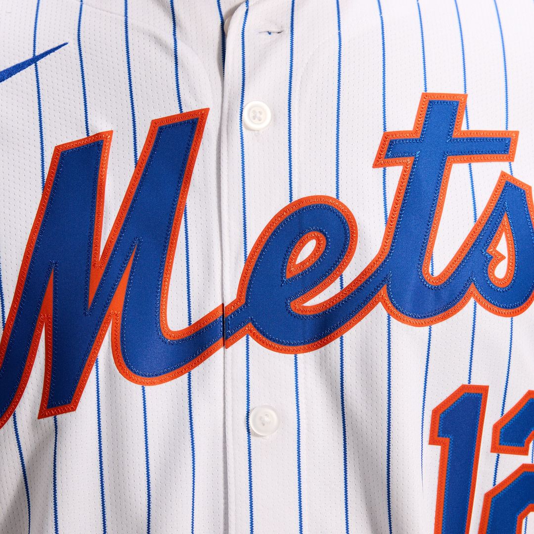 New York Mets Francisco Lindor Nike Home Limited Jersey - White MLB Team Jersey Baseball Fan Apparel