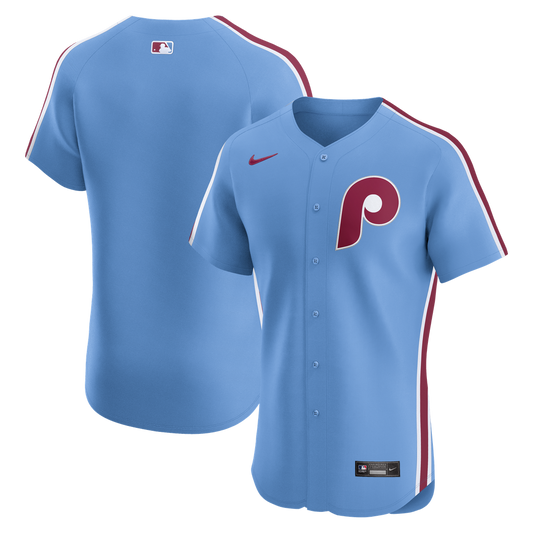 Philadelphia Phillies Nike Alternate Elite Jersey - Light Blue MLB Team Jersey Baseball Fan Apparel