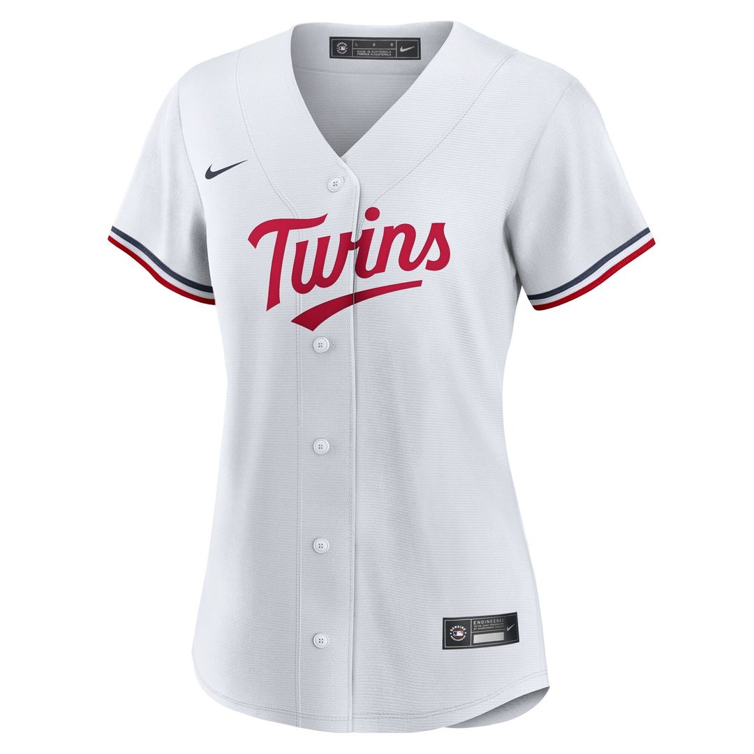 Minnesota Twins Matt Wallner Nike Women's Home Replica Jersey - White MLB Team Jersey Baseball Fan Apparel