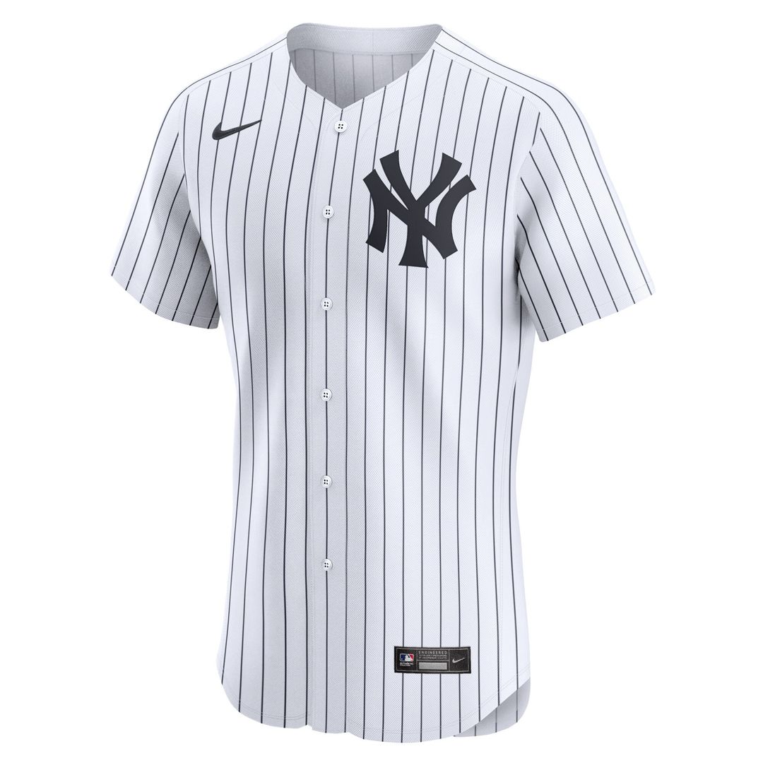 New York Yankees Anthony Volpe Nike Home Elite Jersey - White MLB Team Jersey Baseball Fan Apparel