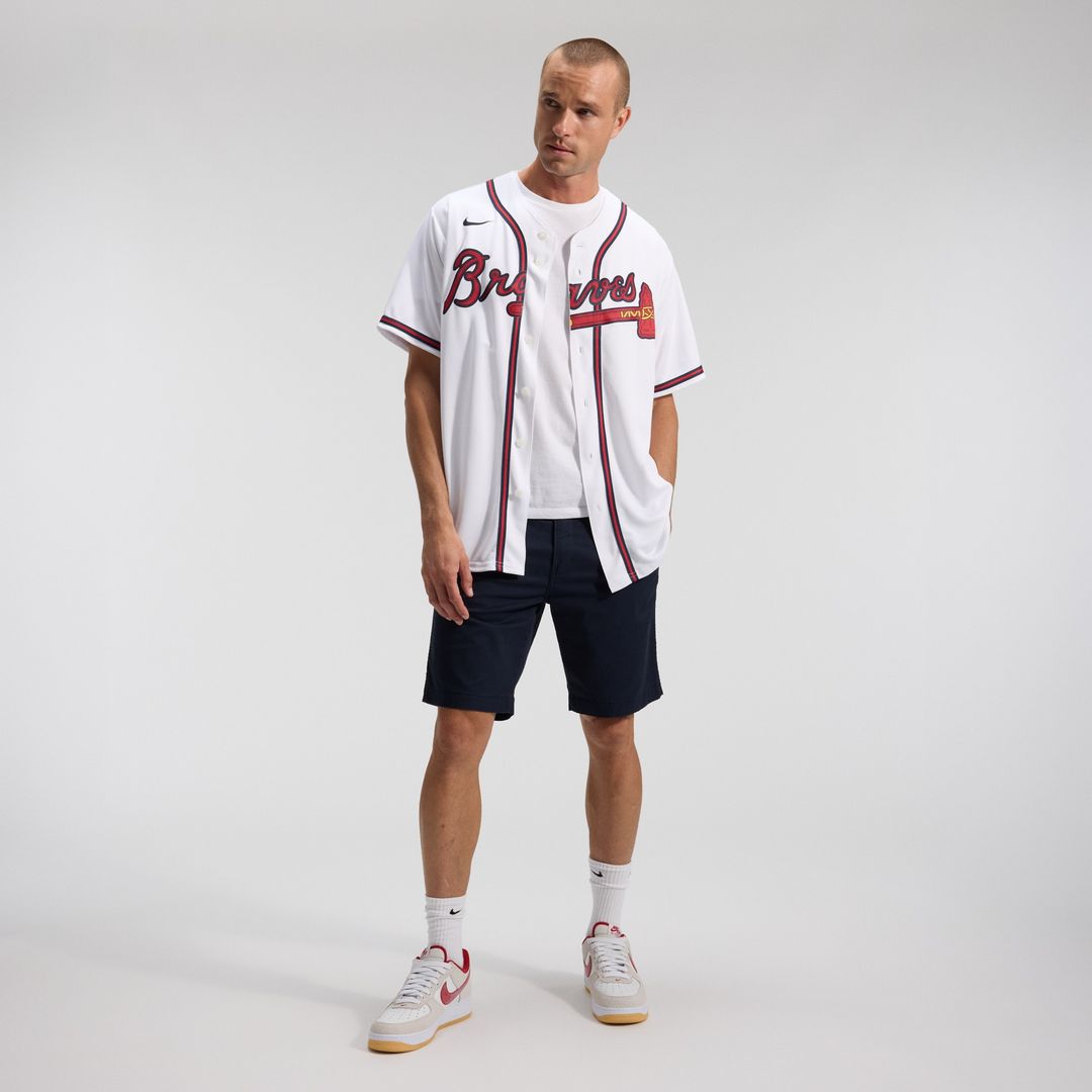 Atlanta Braves Nike Alternate Replica Team Jersey - Red MLB Team Jersey Baseball Fan Apparel