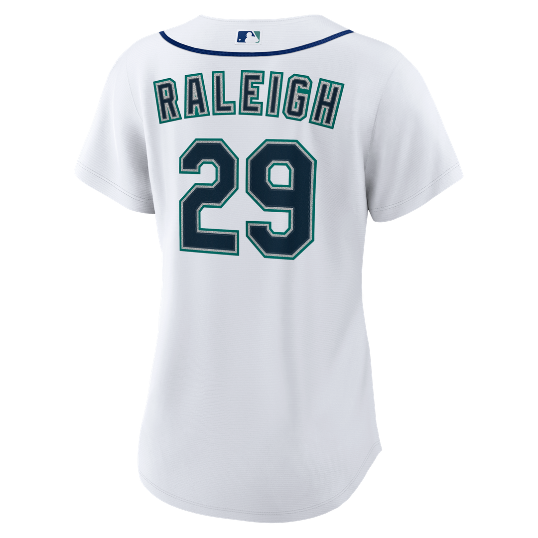 Seattle Mariners Cal Raleigh Nike Women's Home Replica Jersey - White MLB Team Jersey Baseball Fan Apparel