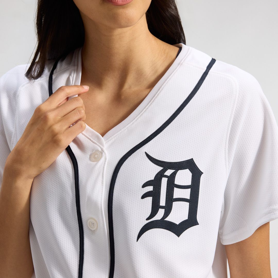 Detroit Tigers Nike Women's Home Limited Jersey - White MLB Team Jersey Baseball Fan Apparel