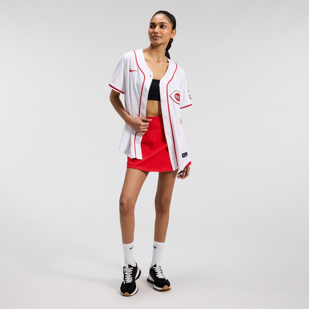 Cincinnati Reds Nike Women's Home Limited Jersey - White MLB Team Jersey Baseball Fan Apparel