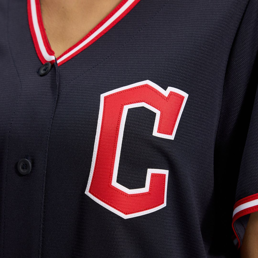 Cleveland Guardians Nike Women's Alternate 2 Replica Jersey - Red MLB Team Jersey Baseball Fan Apparel