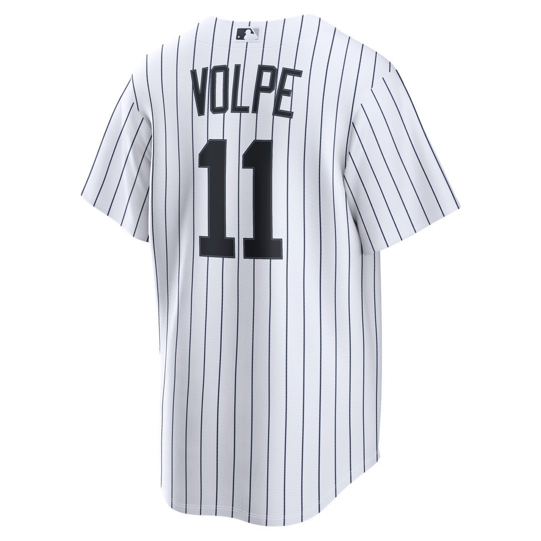 New York Yankees Anthony Volpe Nike Home Replica Jersey - White MLB Team Jersey Baseball Fan Apparel