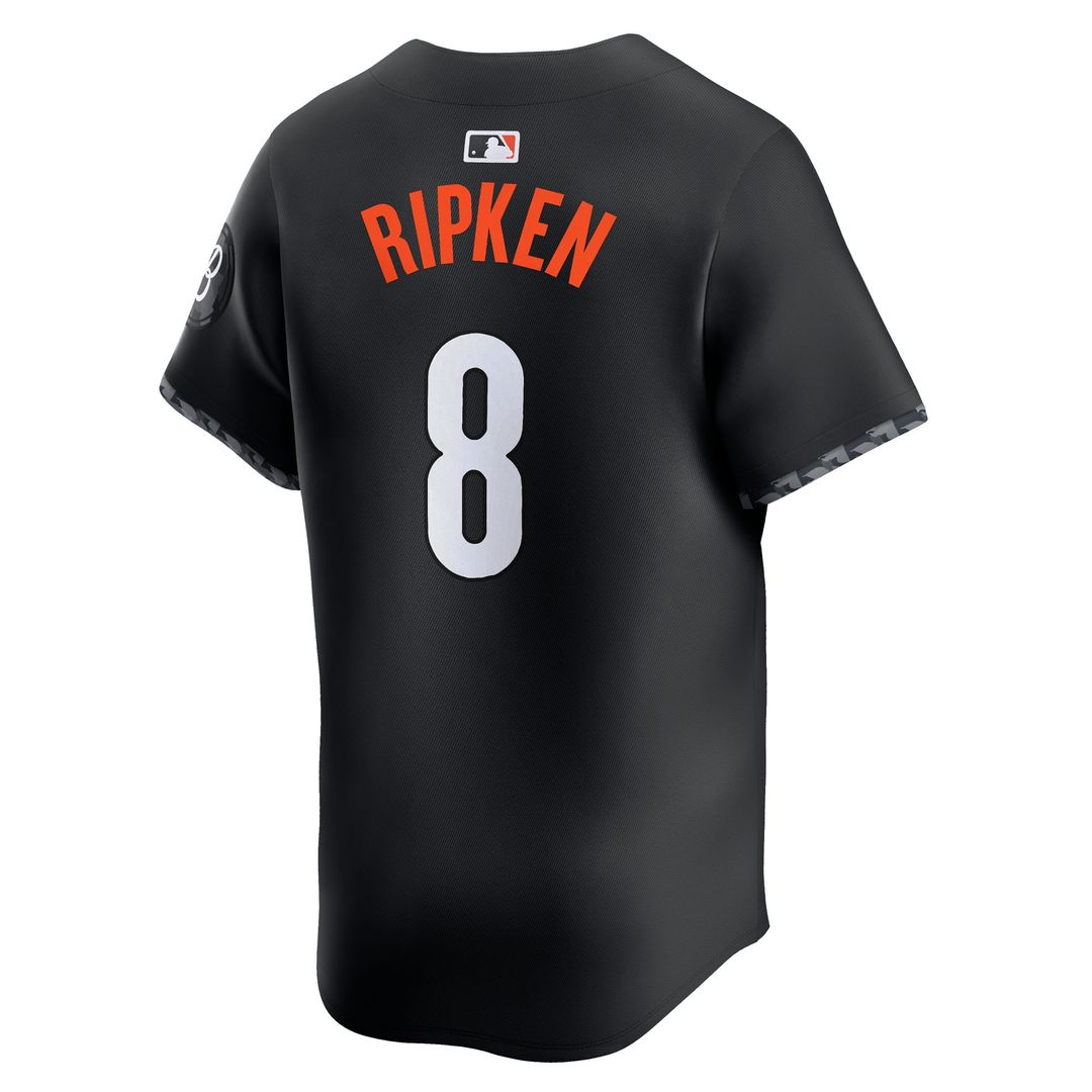 Baltimore Orioles Cal Ripken Jr. Nike City Connect Limited Jersey - Black MLB Team Jersey Baseball Fan Apparel