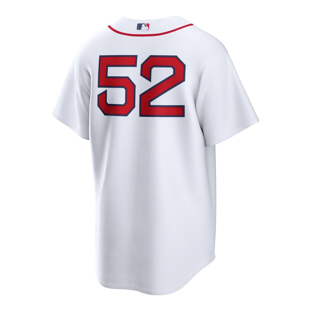 Boston Red Sox Wilyer Abreu Nike Home Replica Jersey - White MLB Team Jersey Baseball Fan Apparel