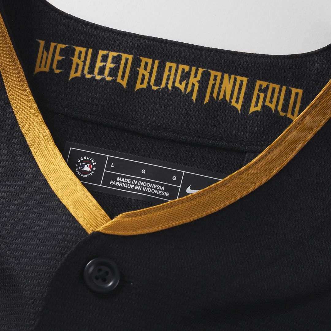Pittsburgh Pirates Roberto Clemente Nike 2026 City Connect Stadium Jersey - Black MLB Team Jersey Baseball Fan Apparel