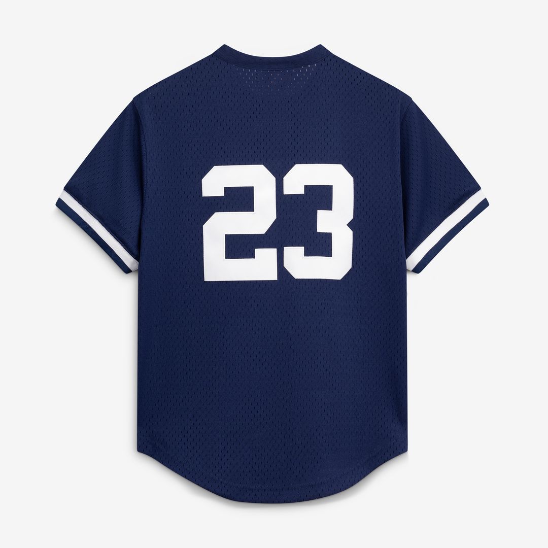 New York Yankees Don Mattingly Mitchell & Ness Authentic Batting Practice Jersey - Navy MLB Team Jersey Baseball Fan Apparel