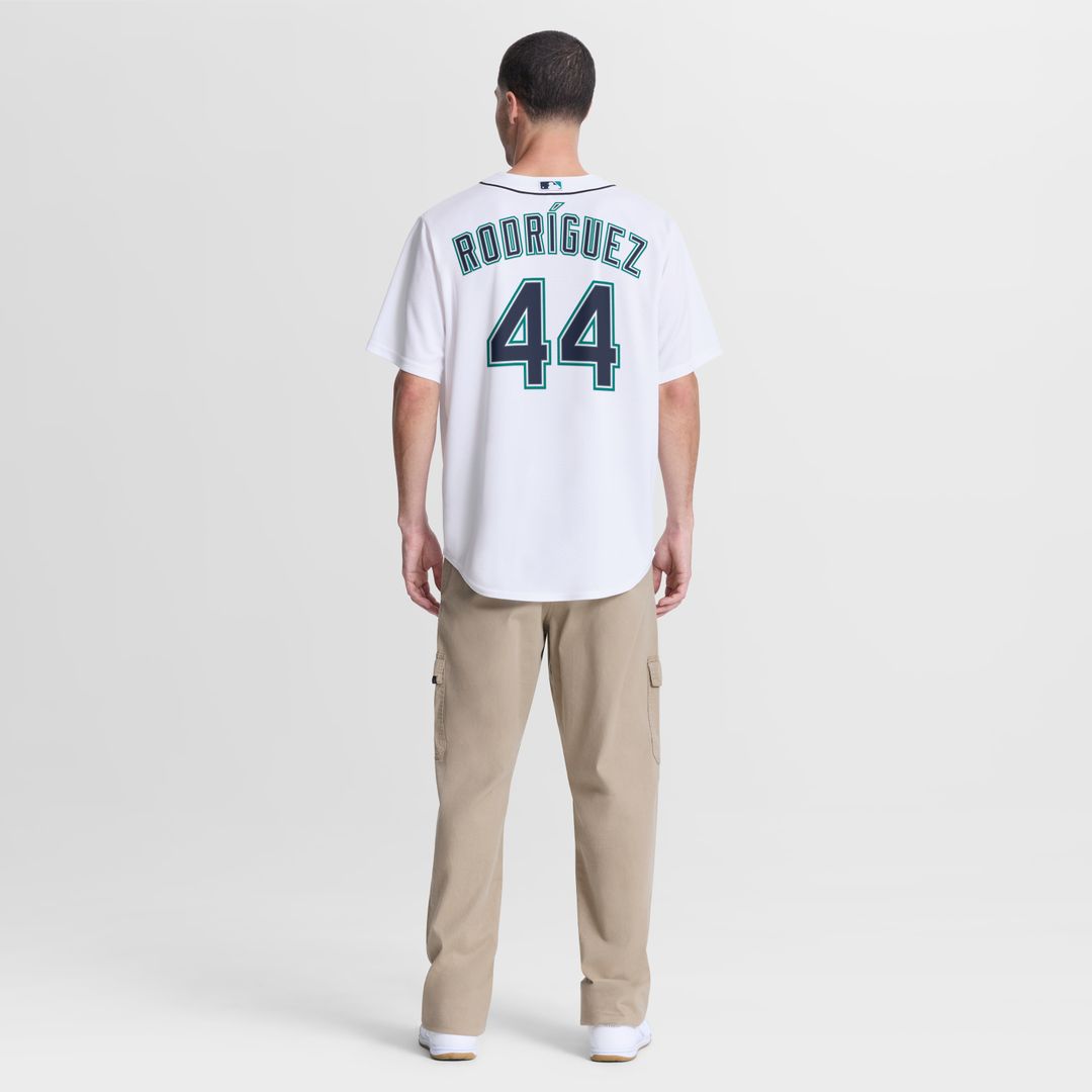 Seattle Mariners Julio Rodríguez Nike Home Replica Jersey - White MLB Team Jersey Baseball Fan Apparel