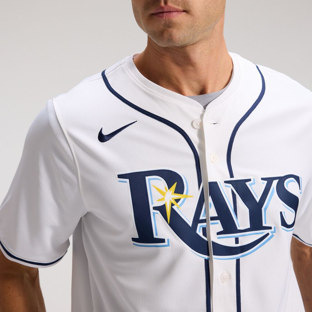Tampa Bay Rays Yandy Diaz Nike Home Limited Player Jersey - White MLB Team Jersey Baseball Fan Apparel