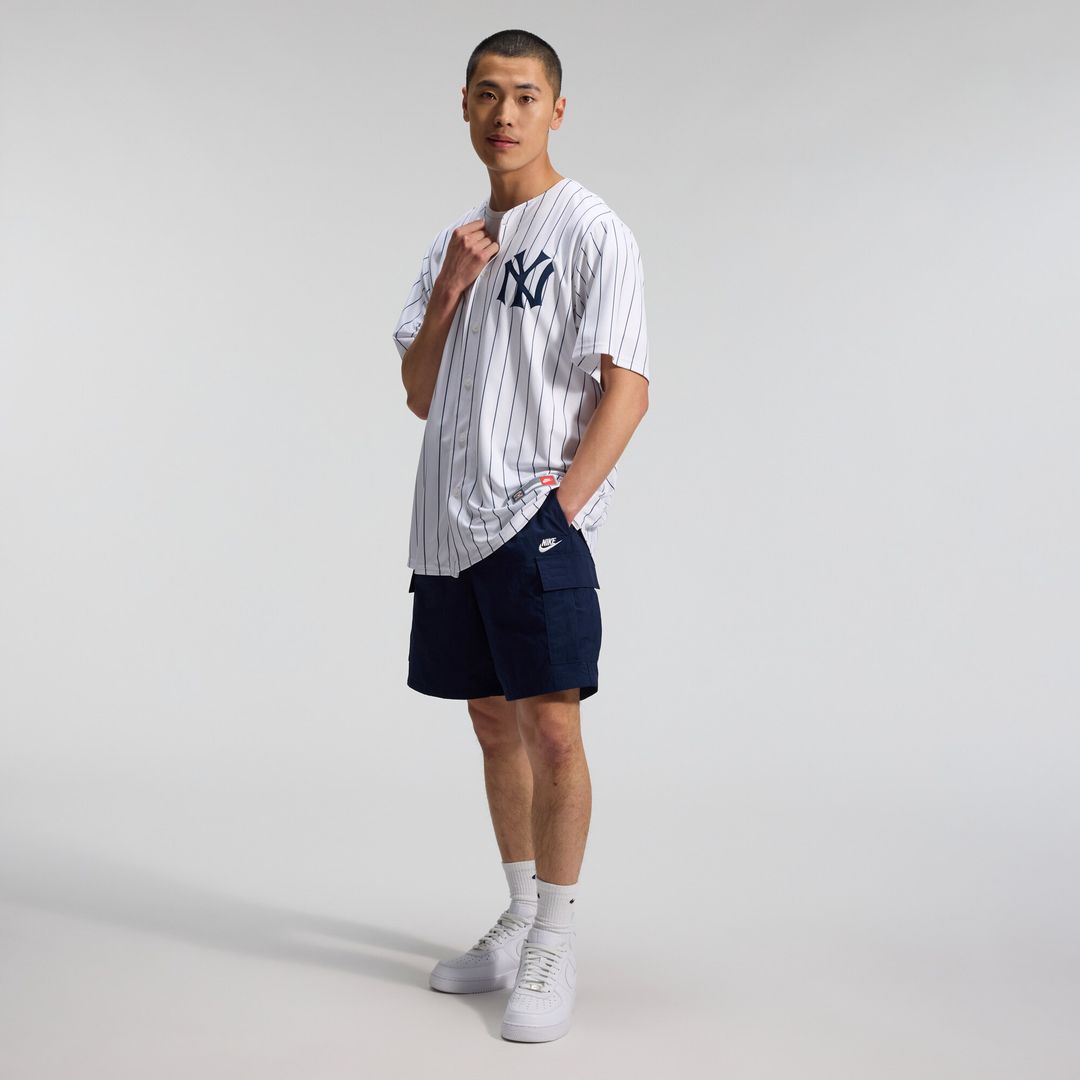 New York Yankees Babe Ruth Nike Throwback Cooperstown Limited Jersey - White MLB Team Jersey Baseball Fan Apparel