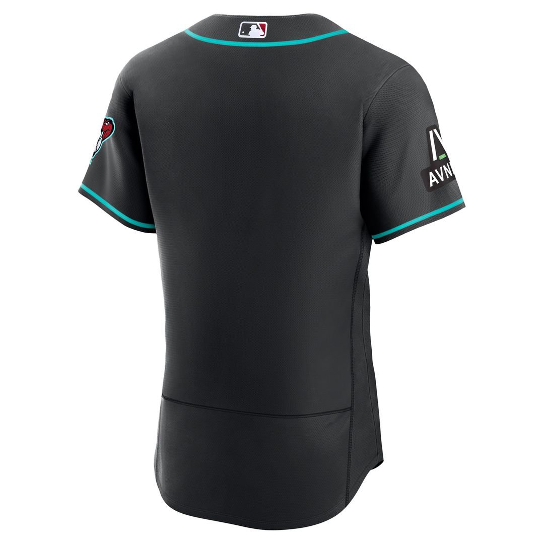 Arizona Diamondbacks Nike Home Sponsor Patch Authentic Jersey - Cream MLB Team Jersey Baseball Fan Apparel