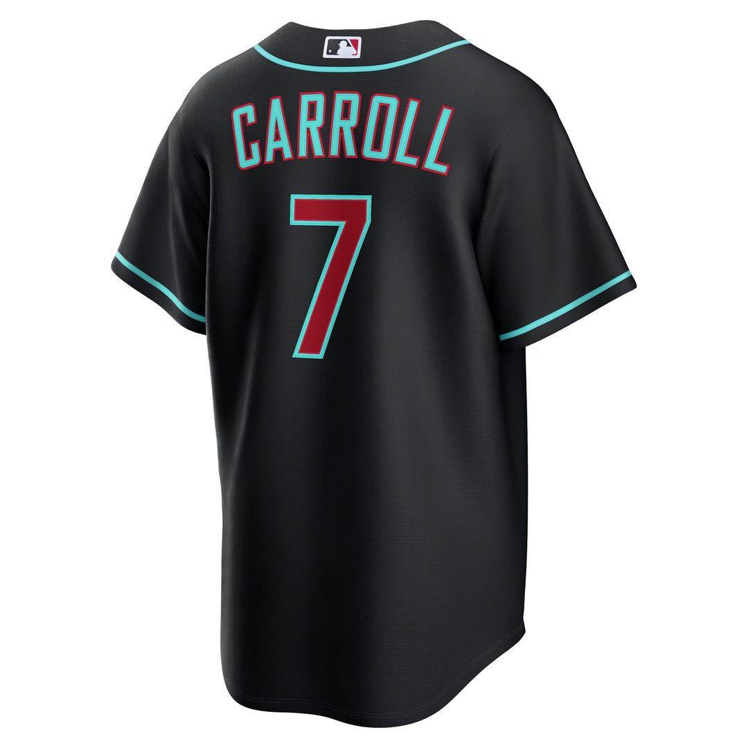 Arizona Diamondbacks Corbin Carroll Nike Road Replica Jersey - Gray MLB Team Jersey Baseball Fan Apparel