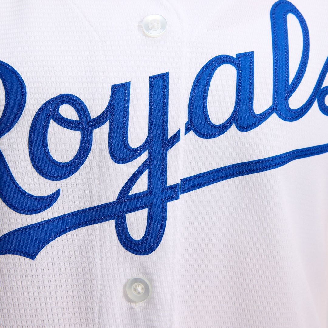 Kansas City Royals Nike Women's Home Replica Team Jersey - White MLB Team Jersey Baseball Fan Apparel