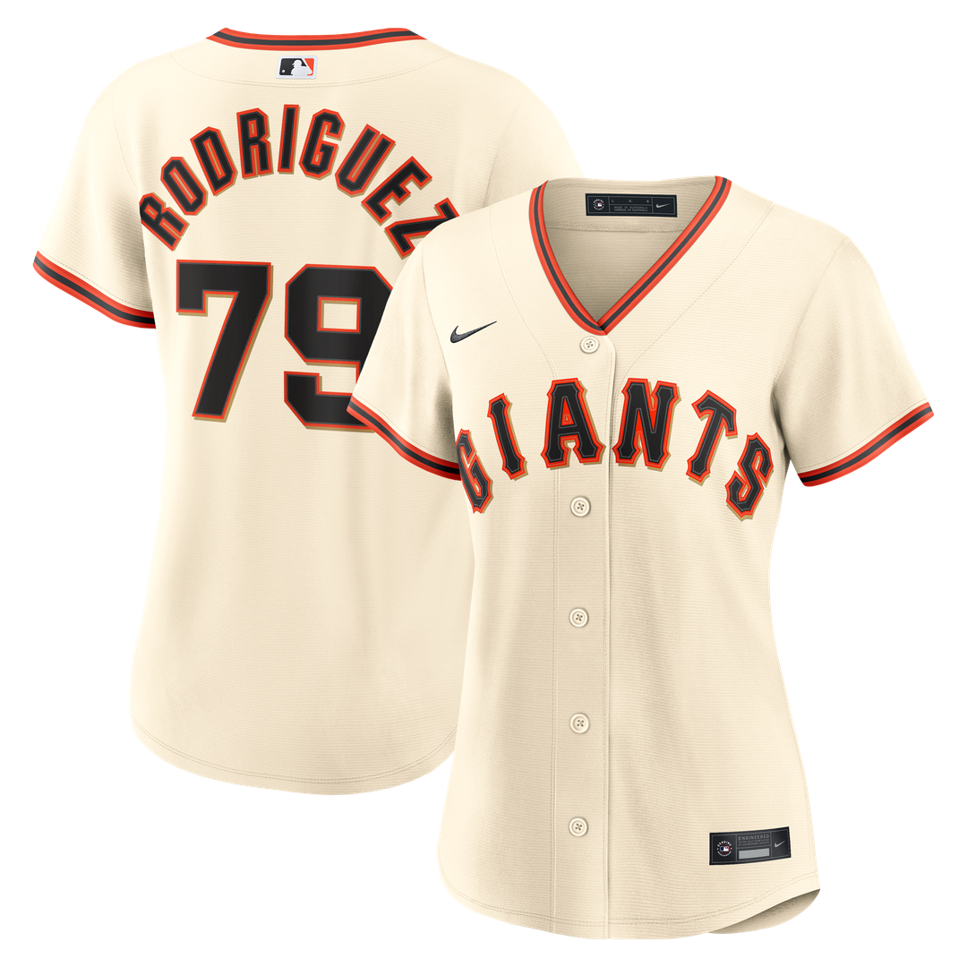 San Francisco Giants Jesus Rodriguez Nike Women's Home Replica Jersey - Cream MLB Team Jersey Baseball Fan Apparel