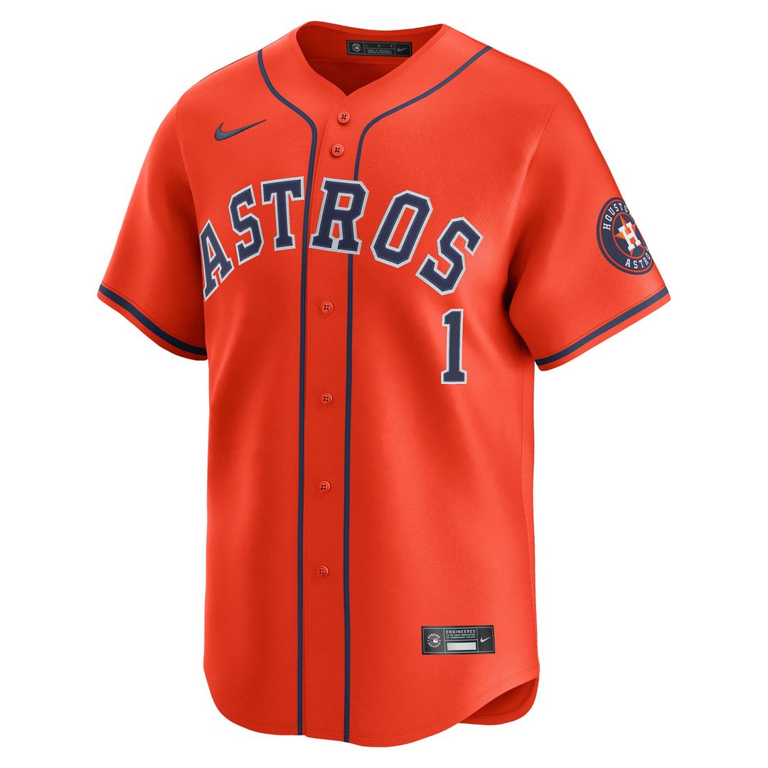 Houston Astros Carlos Correa Nike Home Limited Player Jersey - White MLB Team Jersey Baseball Fan Apparel