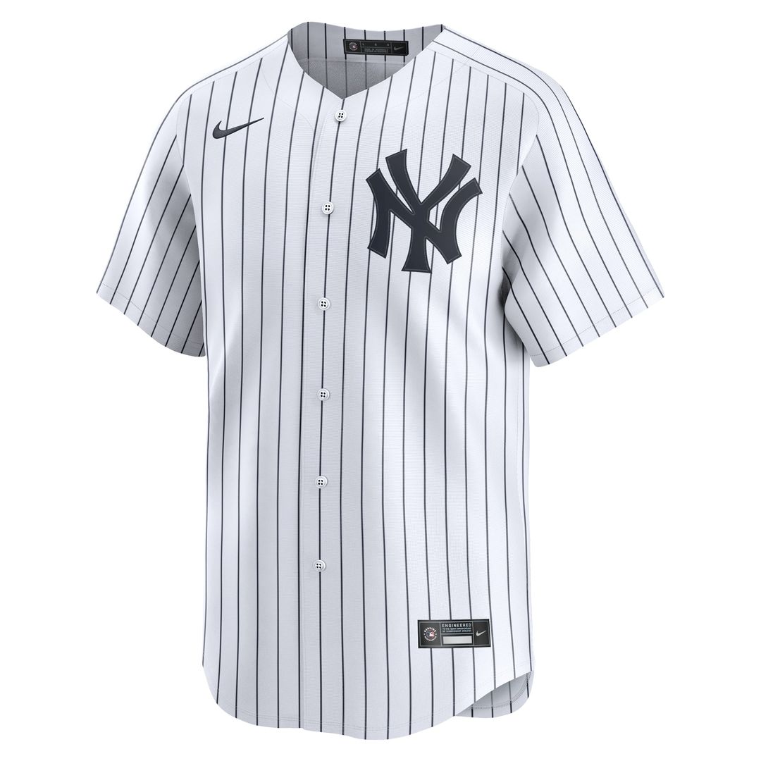 New York Yankees Max Fried Nike Home Limited Player Jersey - White MLB Team Jersey Baseball Fan Apparel