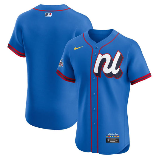 National League Nike 2025 All - Star Edition Elite Jersey - Blue MLB Team Jersey Baseball Fan Apparel