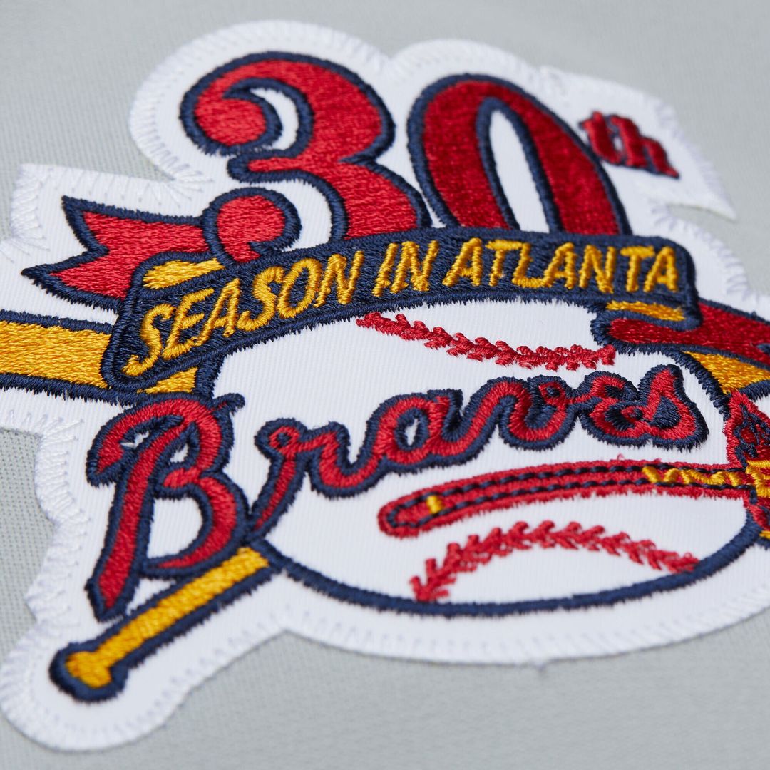 Atlanta Braves Greg Maddux Mitchell & Ness 1995 Throwback Authentic Jersey - Gray MLB Team Jersey Baseball Fan Apparel