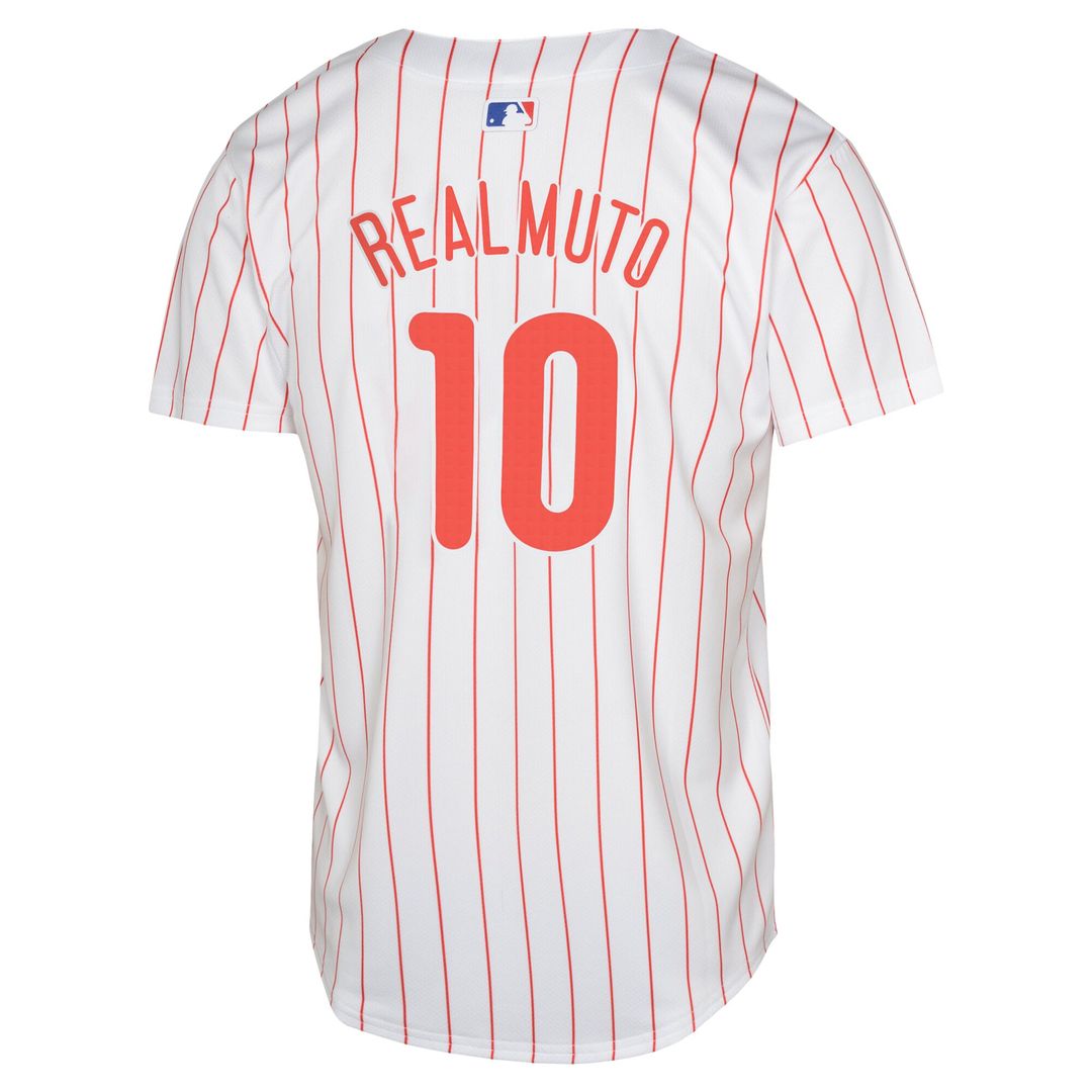 Philadelphia Phillies J.T. Realmuto Nike Youth Home Limited Jersey - White MLB Team Jersey Baseball Fan Apparel