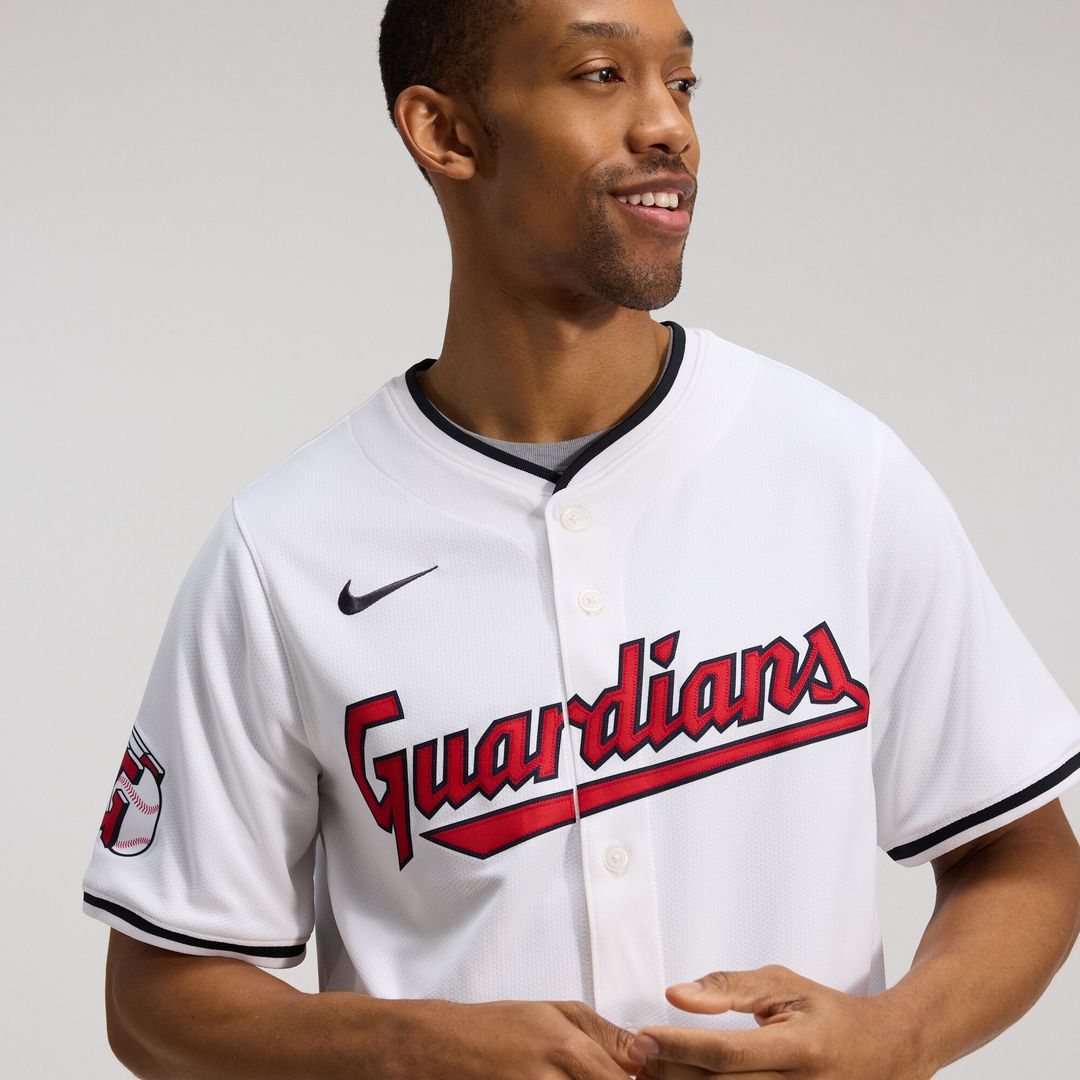 Cleveland Guardians Jose Ramirez Nike Home Limited Player Jersey - White MLB Team Jersey Baseball Fan Apparel