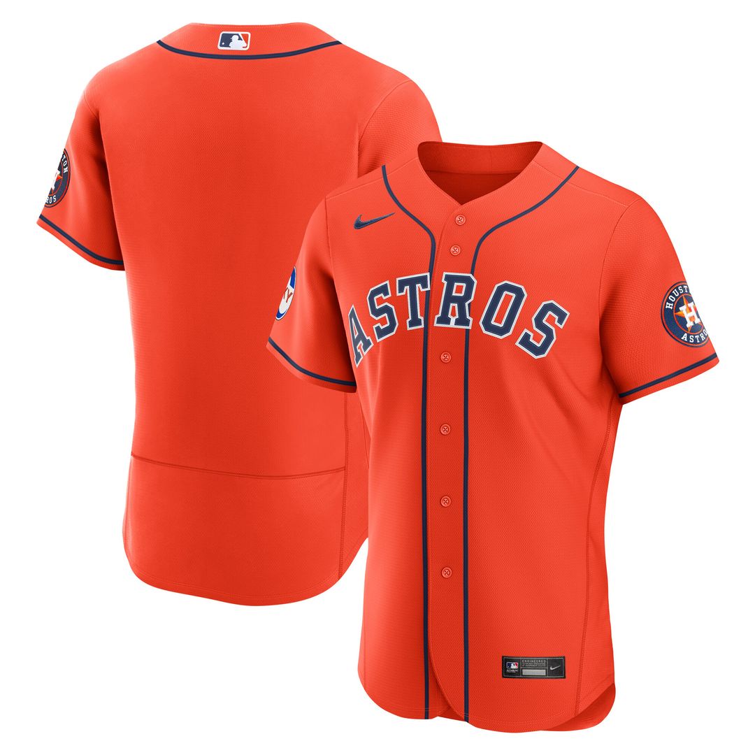 Houston Astros Nike Alternate 2 Authentic Jersey - Navy MLB Team Jersey Baseball Fan Apparel