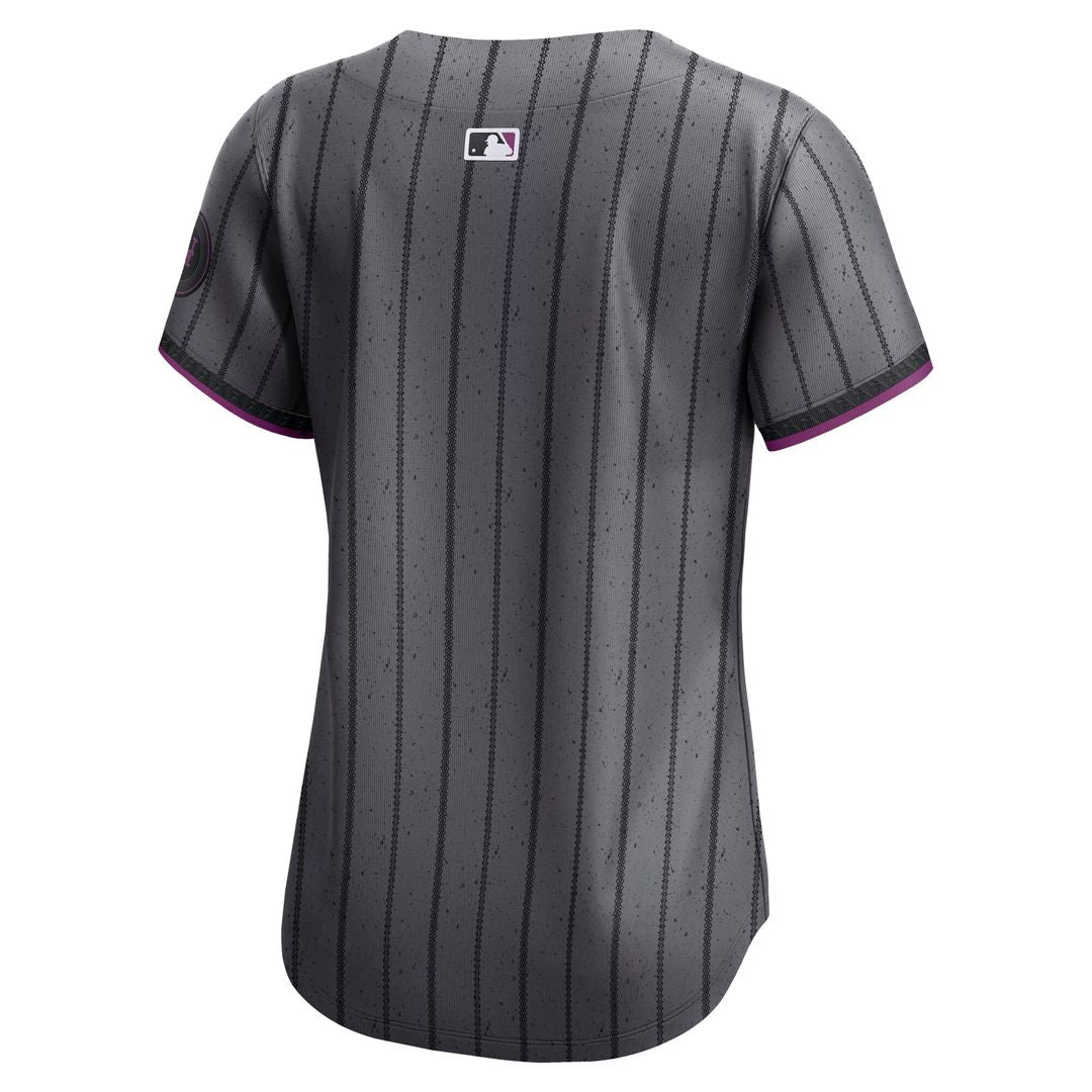 New York Mets Nike Women's City Connect Limited Jersey - Gray MLB Team Jersey Baseball Fan Apparel