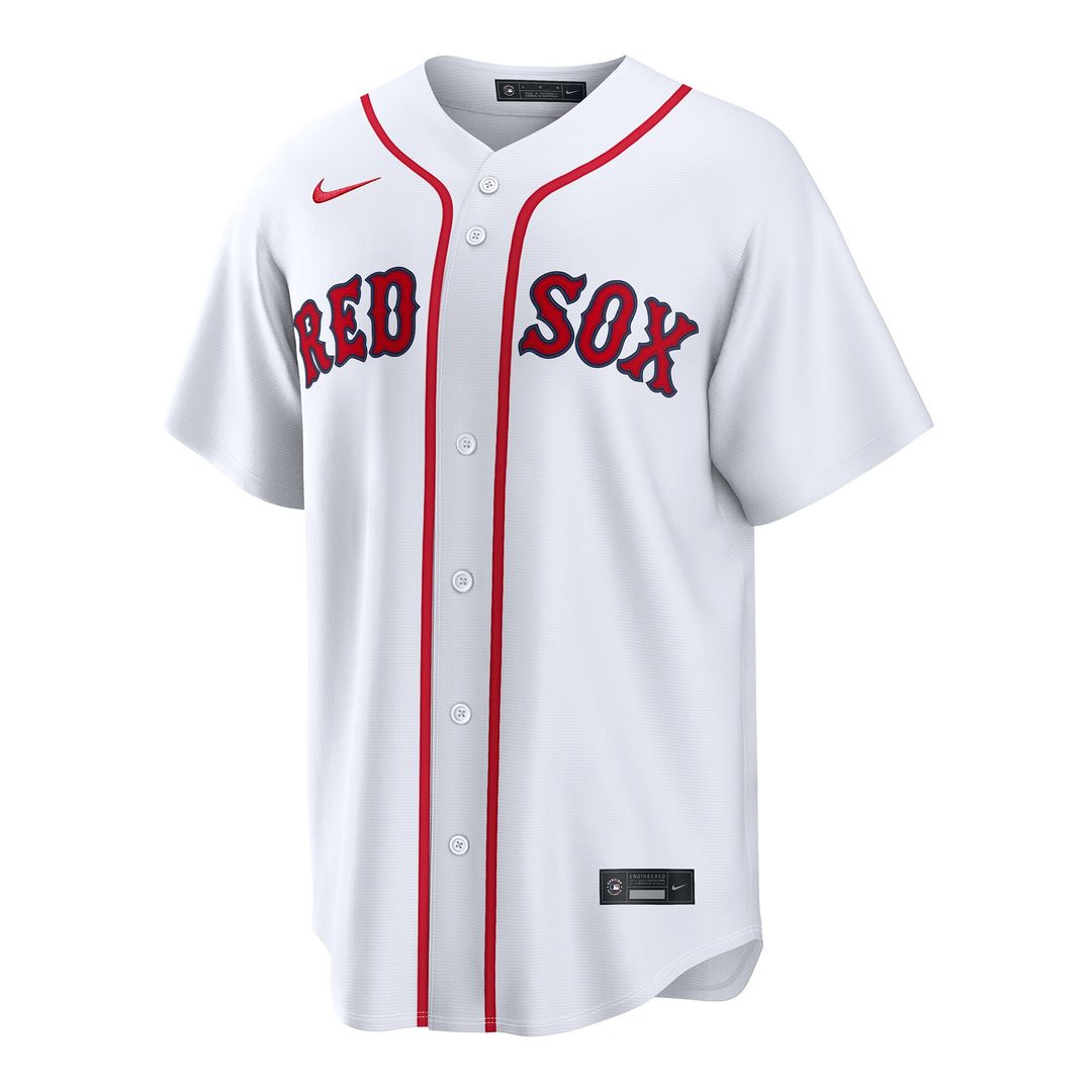 Boston Red Sox Jovani Moran Nike Home Replica Jersey - White MLB Team Jersey Baseball Fan Apparel