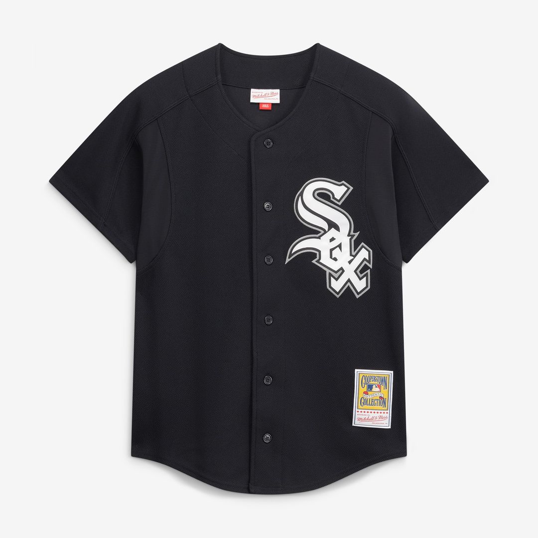 Chicago White Sox Mark Buehrle Mitchell & Ness Authentic Batting Practice Jersey - Black MLB Team Jersey Baseball Fan Apparel