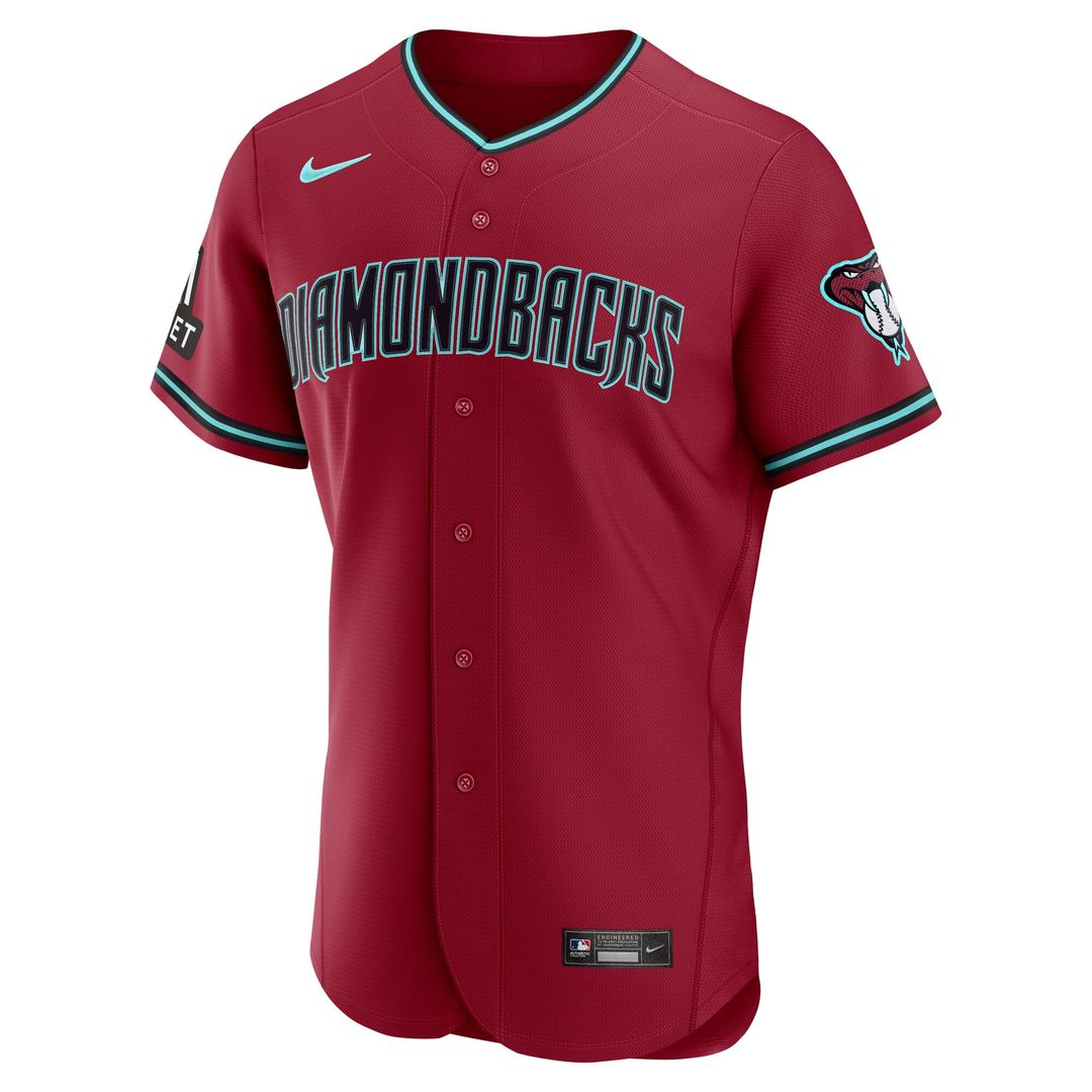 Arizona Diamondbacks Nike Alternate Authentic Jersey - Black MLB Team Jersey Baseball Fan Apparel