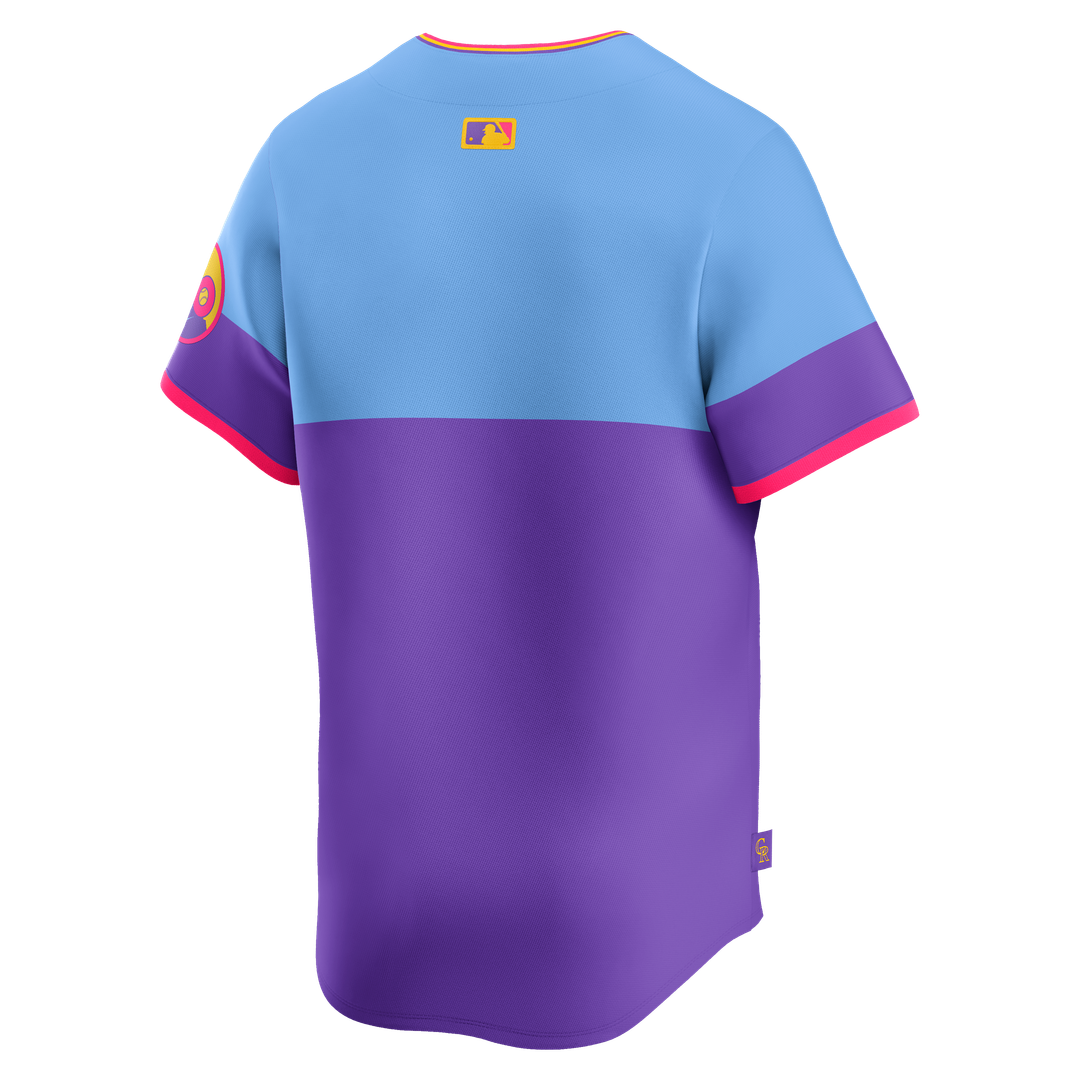 Colorado Rockies Nike 2025 City Connect Limited Jersey - Purple/Light Blue MLB Team Jersey Baseball Fan Apparel