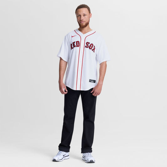 Boston Red Sox Jarren Duran Nike Home Replica Jersey - White MLB Team Jersey Baseball Fan Apparel