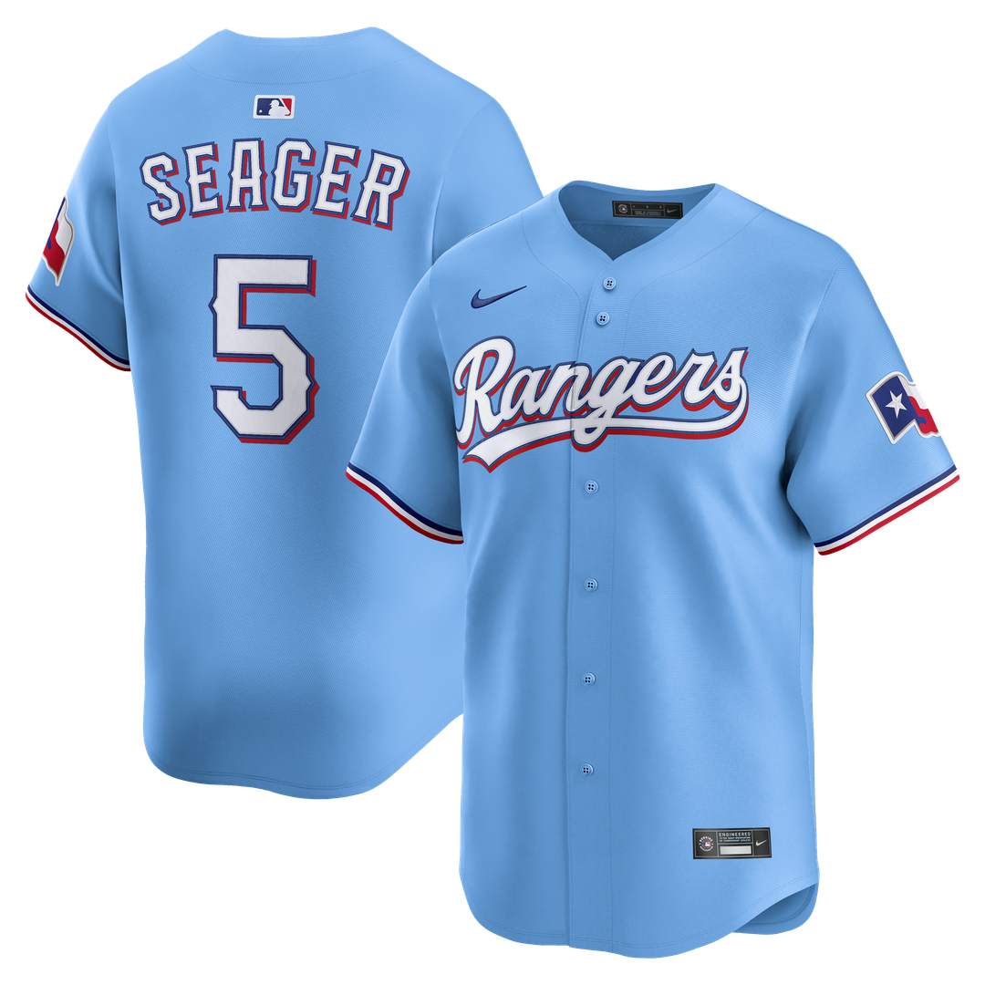Texas Rangers Corey Seager Nike Alternate 2 Limited Jersey - Royal MLB Team Jersey Baseball Fan Apparel