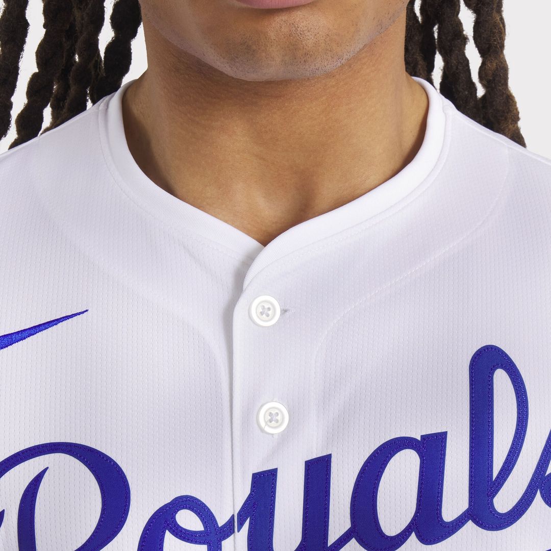 Kansas City Royals Bobby Witt Jr. Nike Home Limited Player Jersey - White MLB Team Jersey Baseball Fan Apparel