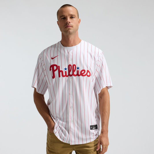 Philadelphia Phillies Nike Home Replica Team Jersey - White MLB Team Jersey Baseball Fan Apparel