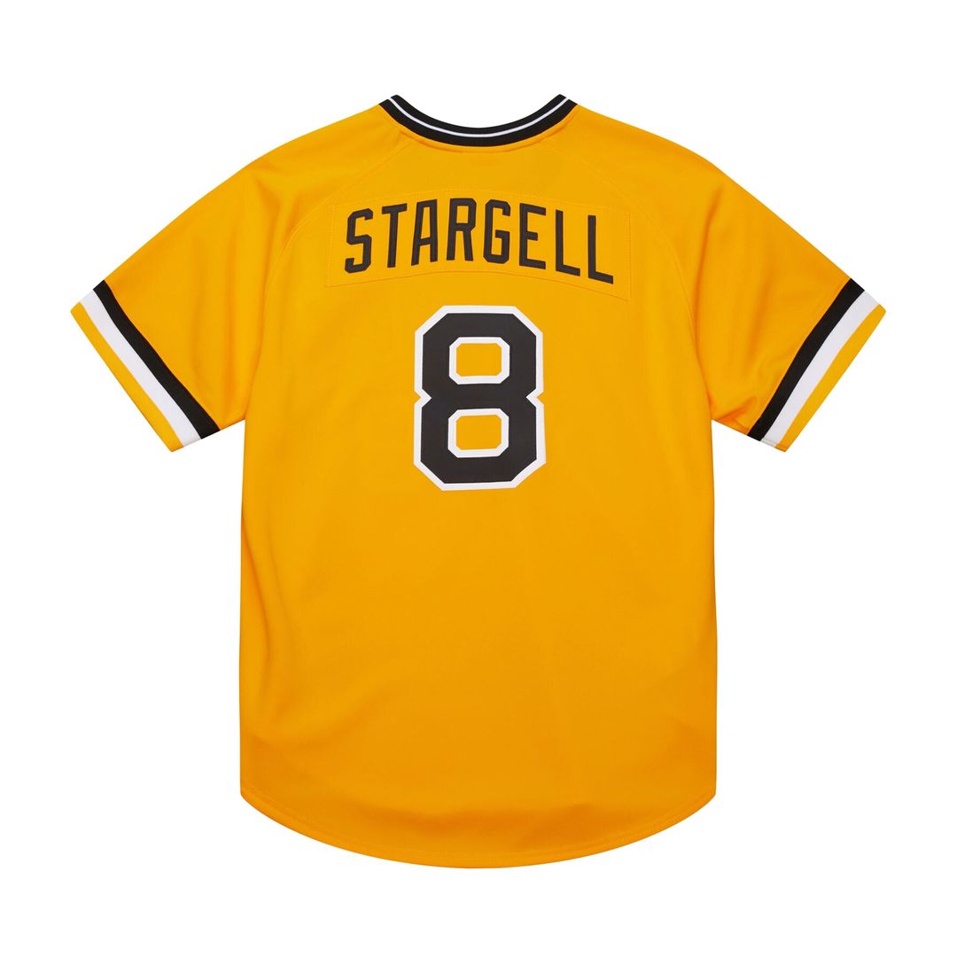 Pittsburgh Pirates Willie Stargell Mitchell & Ness 1979 Throwback Authentic Jersey - Gold MLB Team Jersey Baseball Fan Apparel