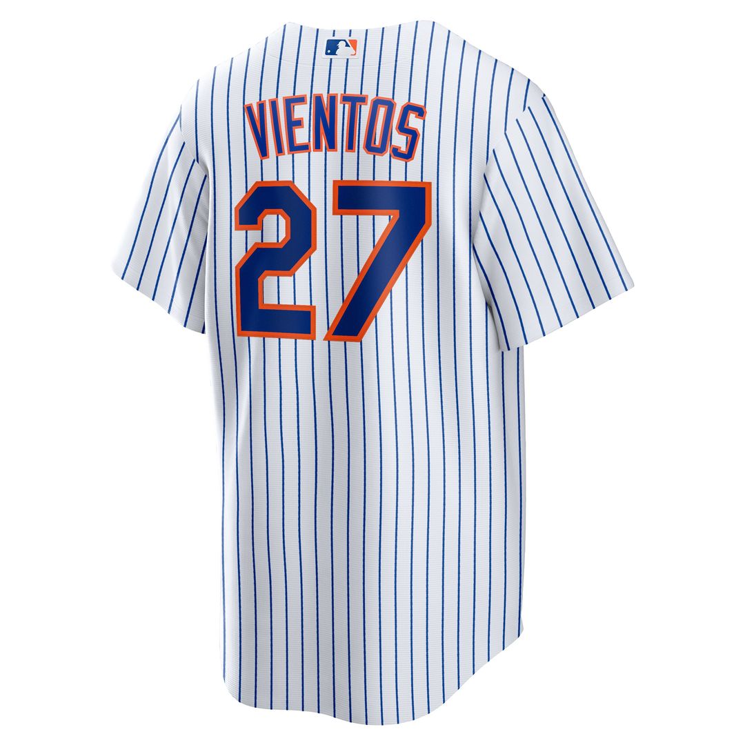 New York Mets Mark Vientos Nike Home Replica Jersey - White MLB Team Jersey Baseball Fan Apparel