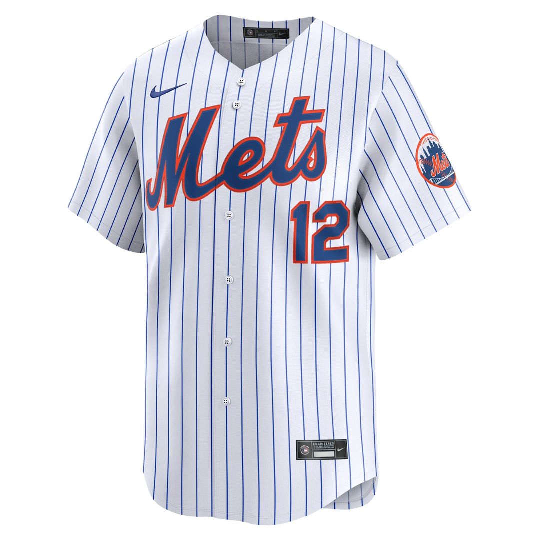 New York Mets Francisco Lindor Nike Road Limited Player Jersey - Gray MLB Team Jersey Baseball Fan Apparel