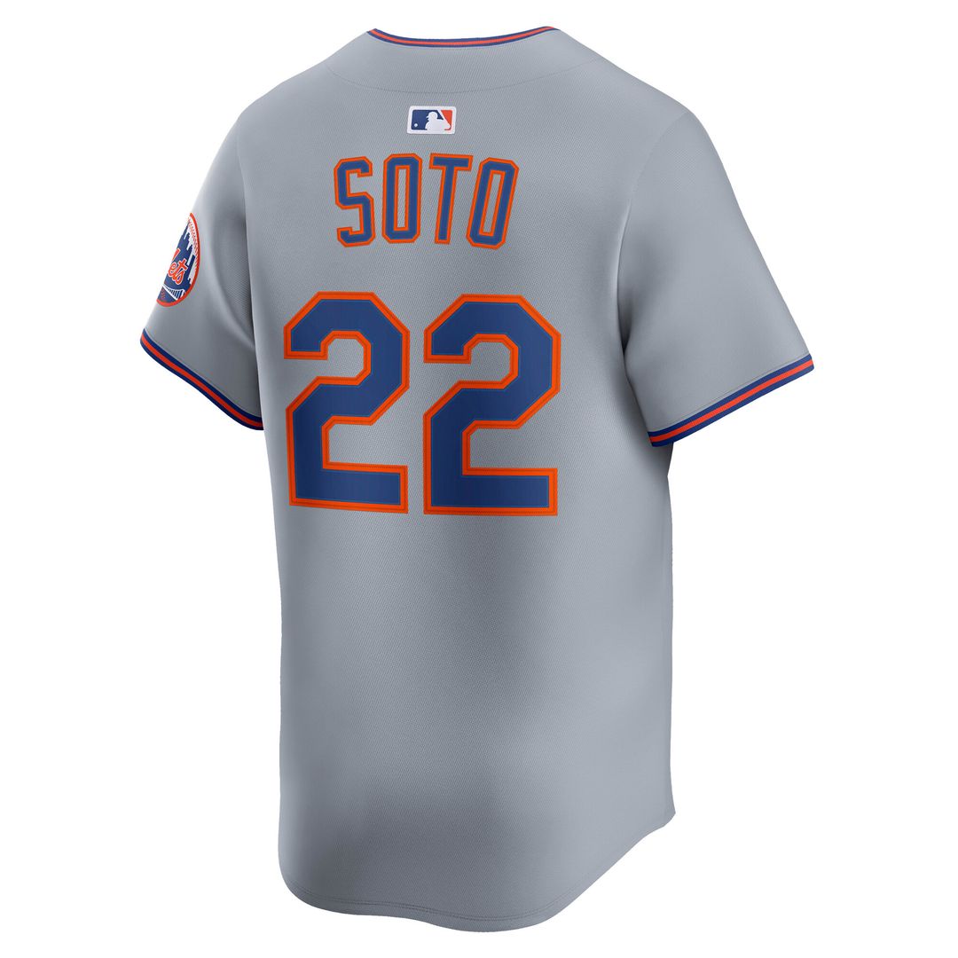 New York Mets Juan Soto Nike Home Limited Jersey - White MLB Team Jersey Baseball Fan Apparel