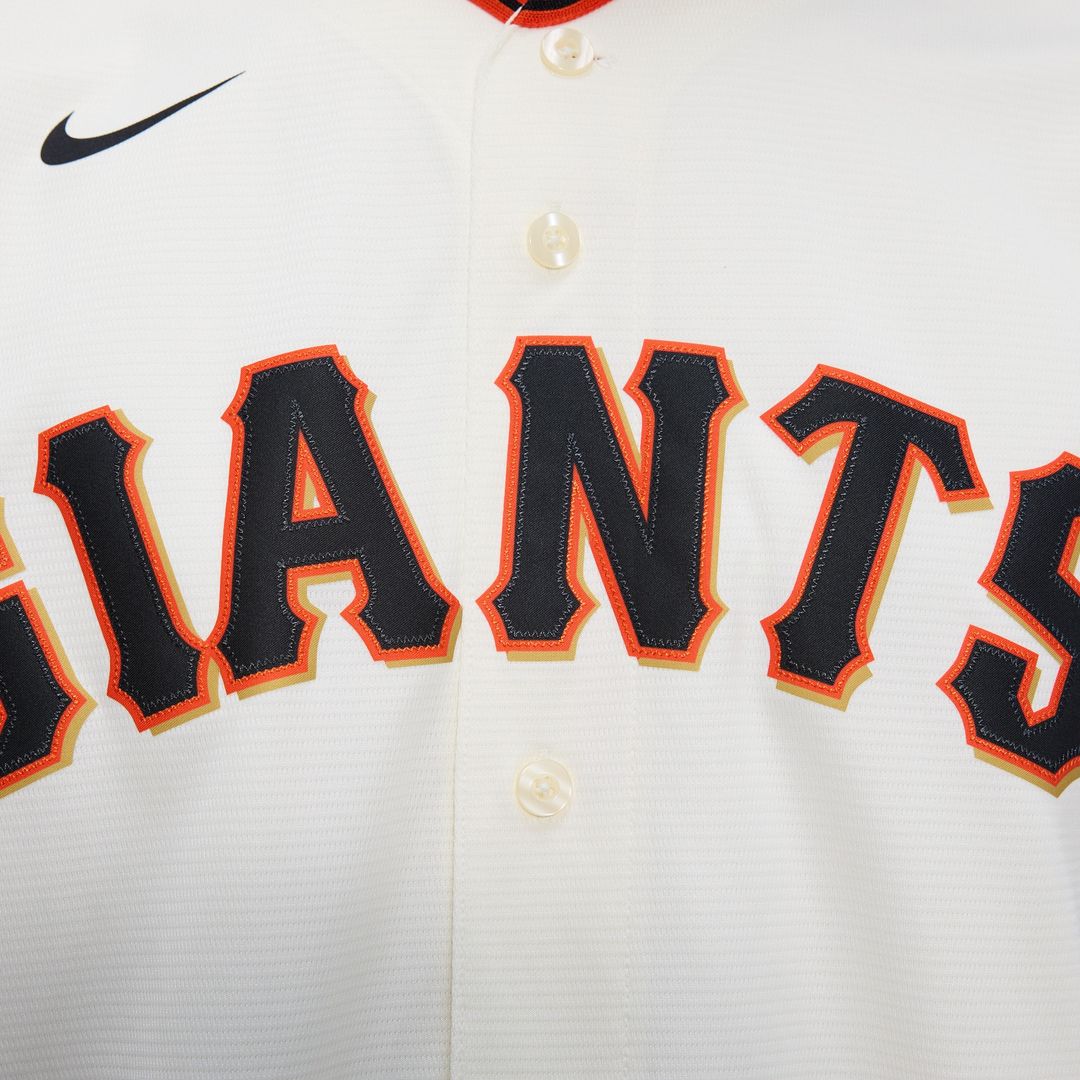San Francisco Giants Nike Home Replica Team Jersey - Cream MLB Team Jersey Baseball Fan Apparel