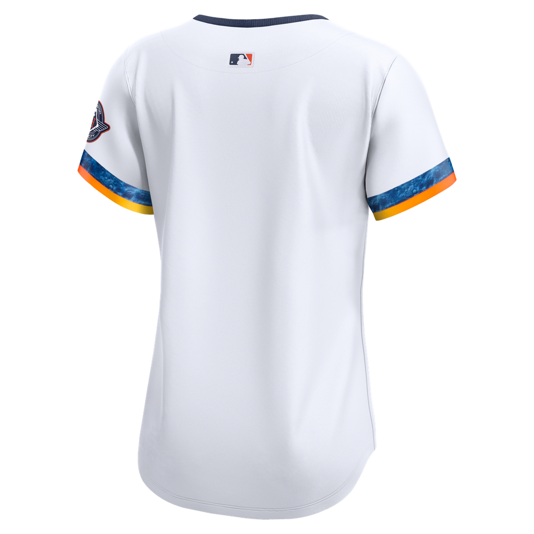 Houston Astros Nike Women's 2025 City Connect Limited Jersey - White MLB Team Jersey Baseball Fan Apparel