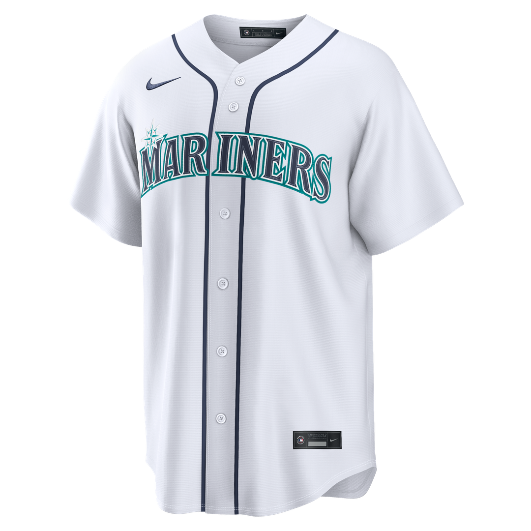 Seattle Mariners Ken Griffey Jr. Nike Home Replica Jersey - White MLB Team Jersey Baseball Fan Apparel